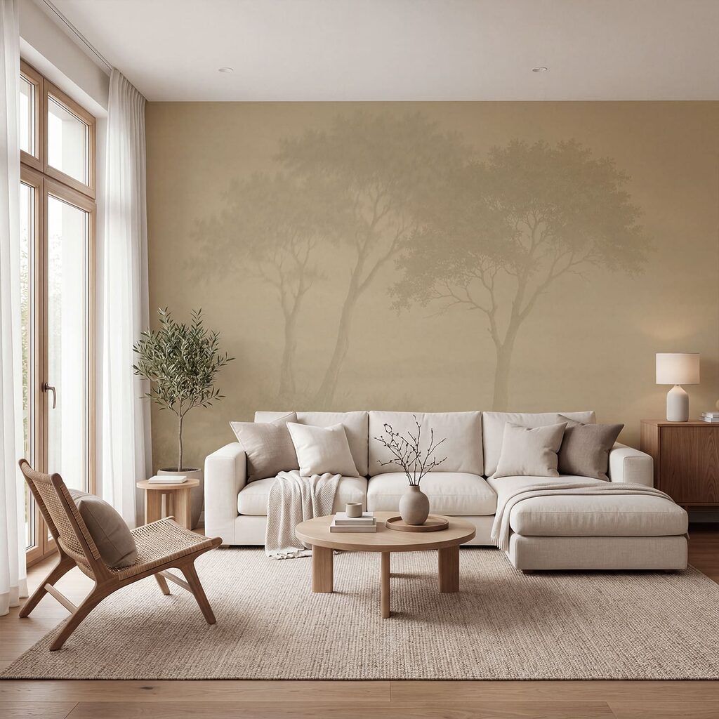 Orilla cálida con árboles — interior 2