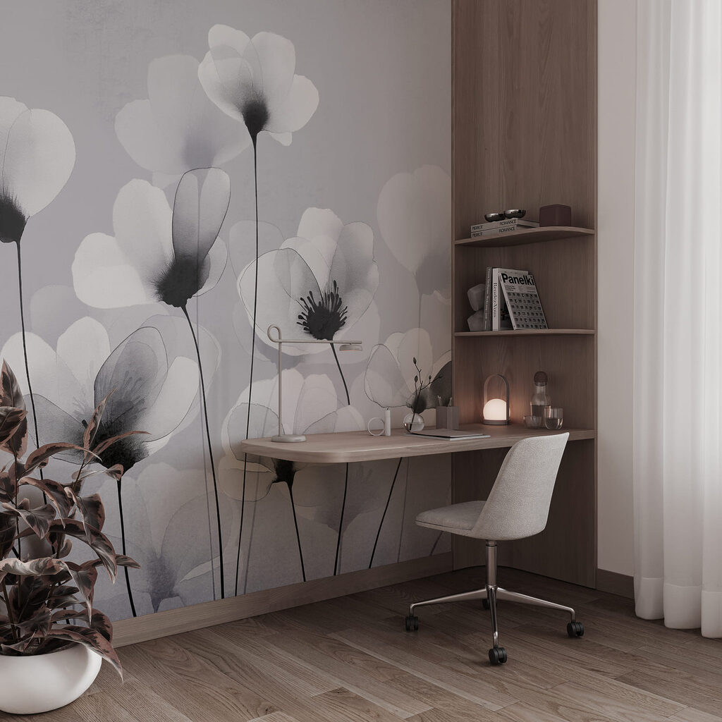 Flores delicadas sobre tallos — interior 6