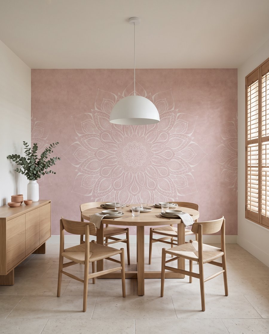 Mandala floral envejecido — interior 5