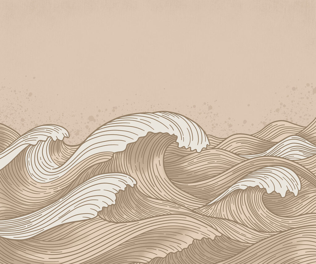 Ritmo de las olas — diseño completo