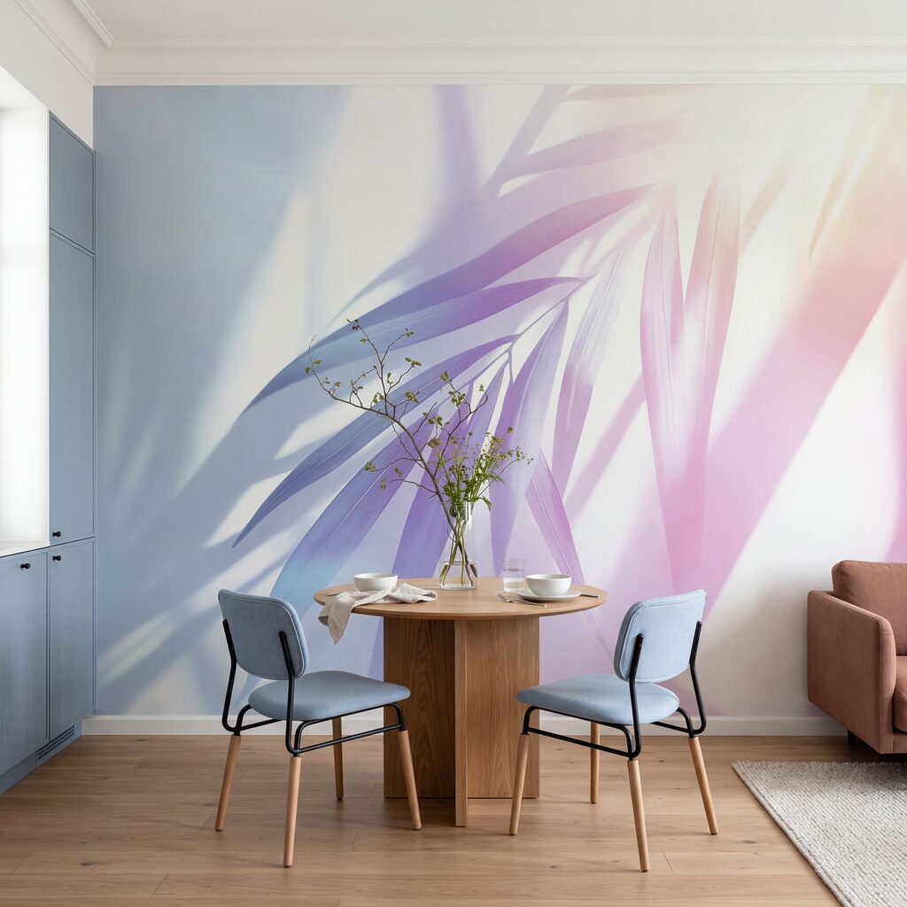 Palmeras en franjas diagonales — interior 4