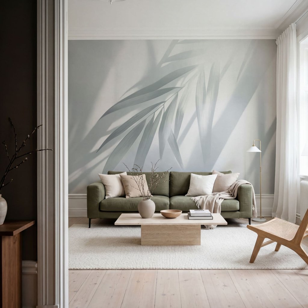 Palmeras en franjas diagonales — interior 4