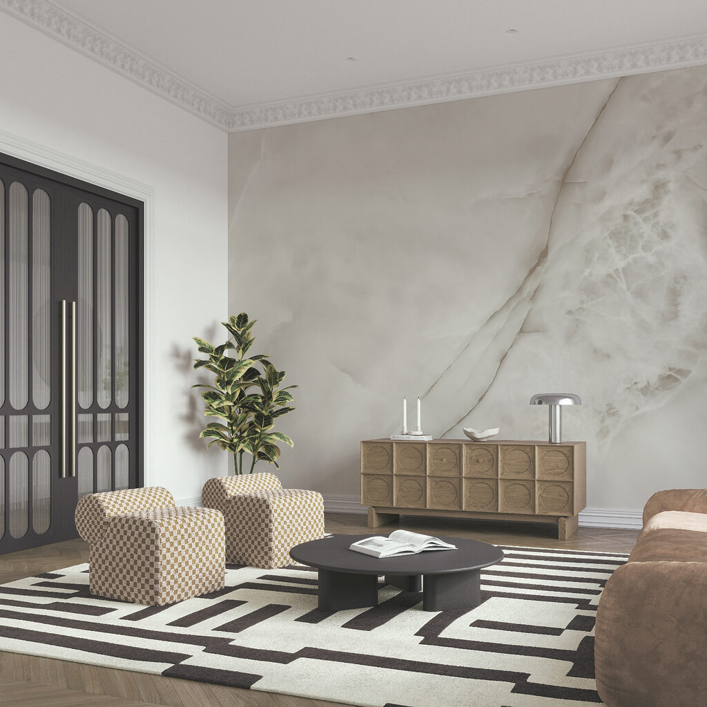 Vetas claras en diagonal — interior 2