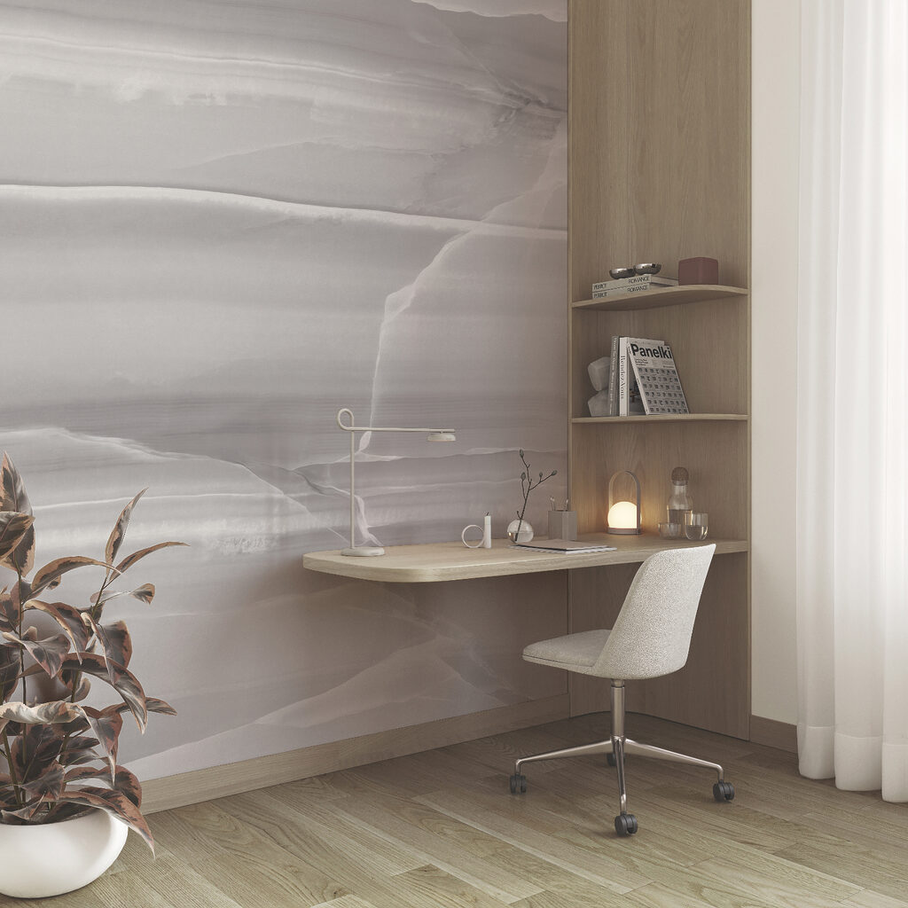 Capas horizontales, efecto mármol — interior 1