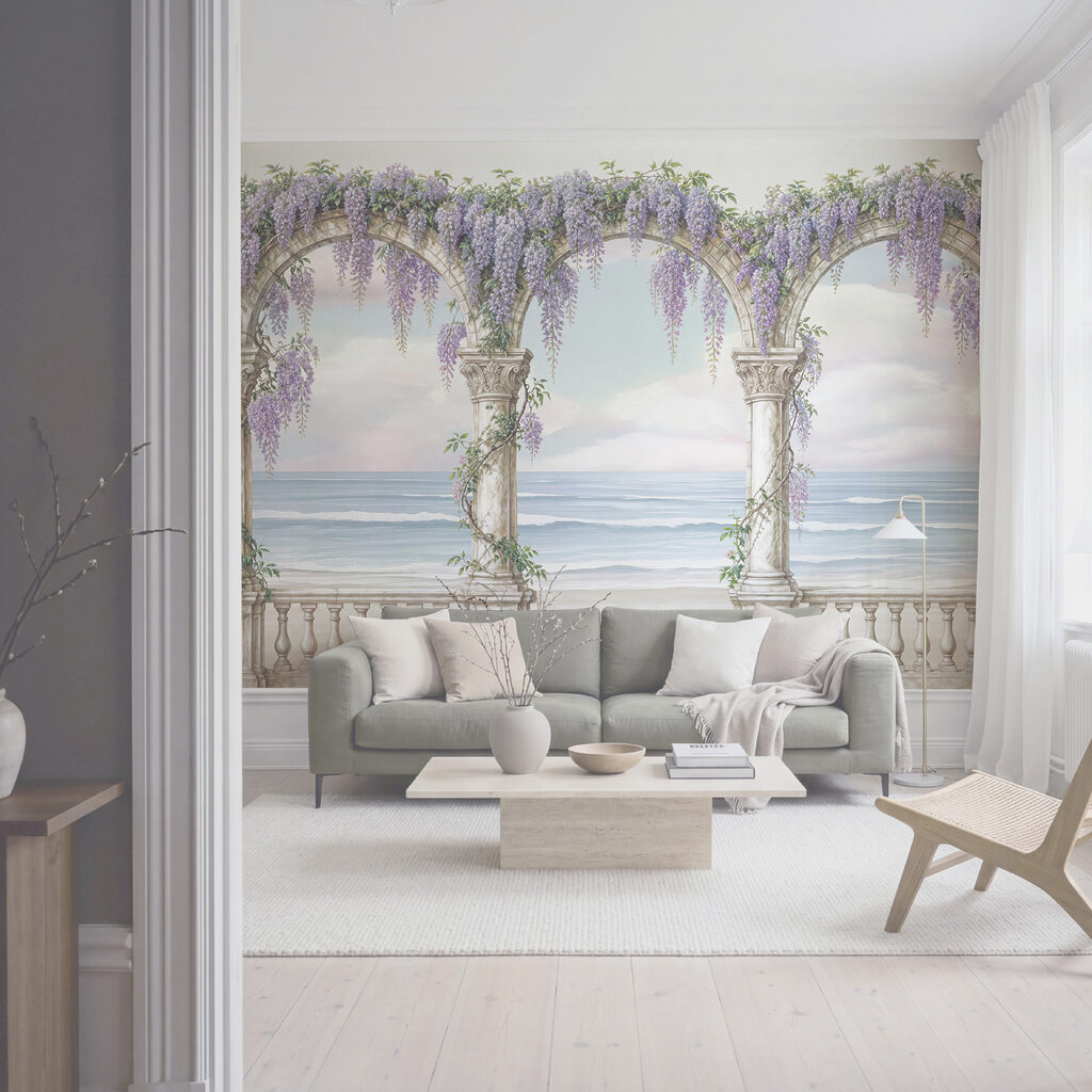 Arcos floridos al mar — interior 4