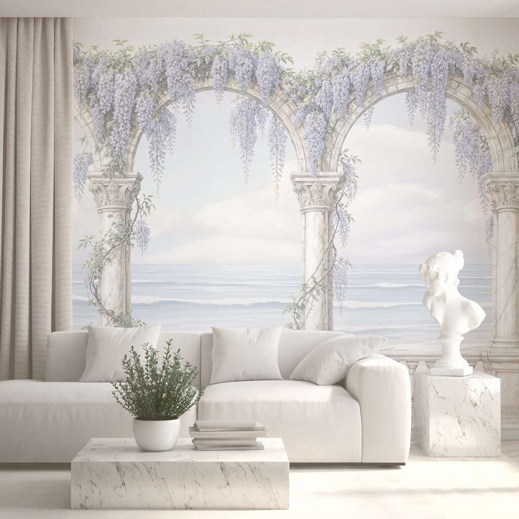 Arcos floridos al mar — interior 3