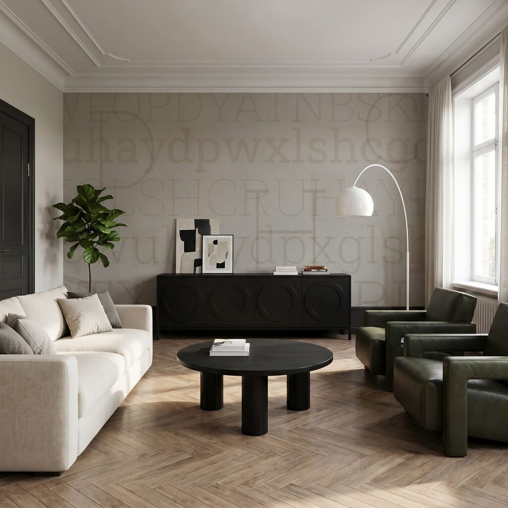 Letras sobre capas desgastadas — interior 2