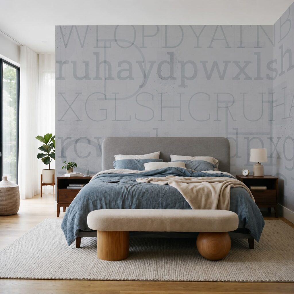 Letras sobre capas desgastadas — interior 2