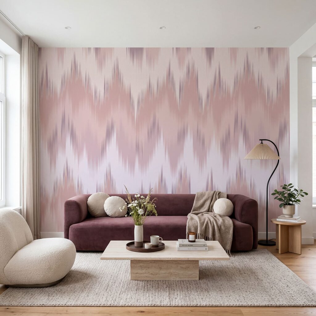 Zigzag suave de pintura — interior 2