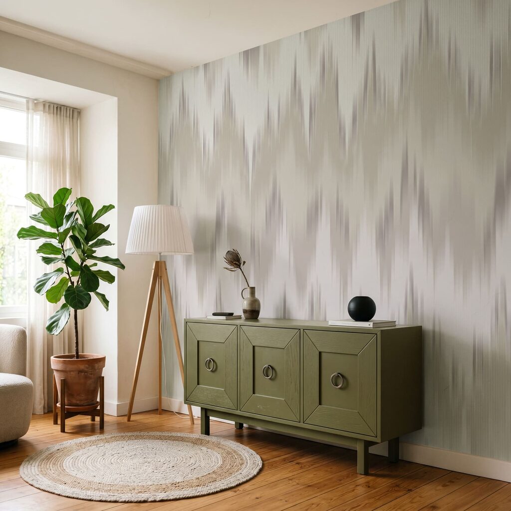 Zigzag suave de pintura — interior 1