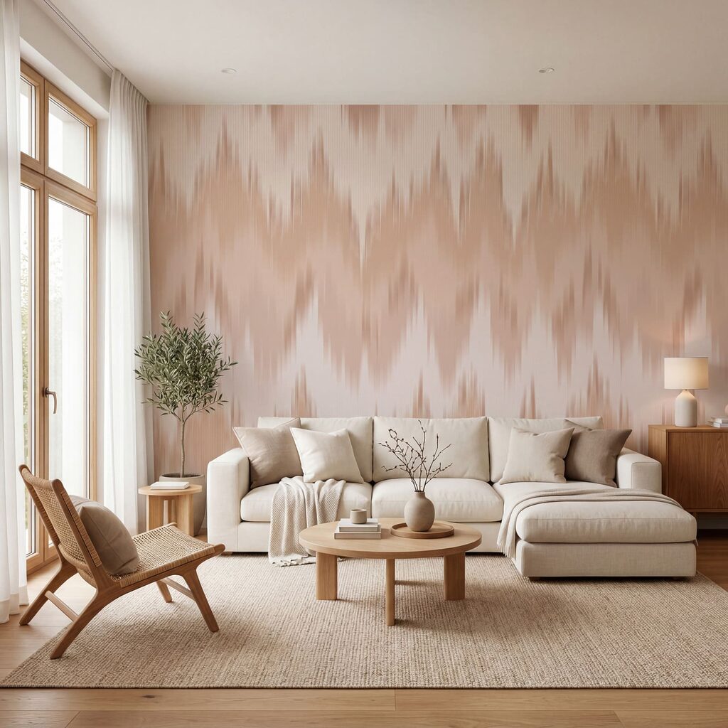 Zigzag suave de pintura — interior 2