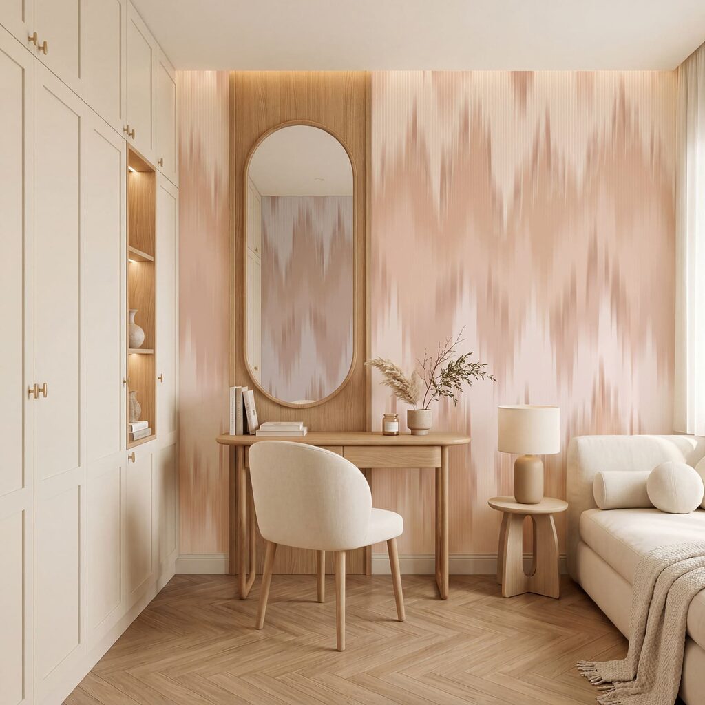 Zigzag suave de pintura — interior 1