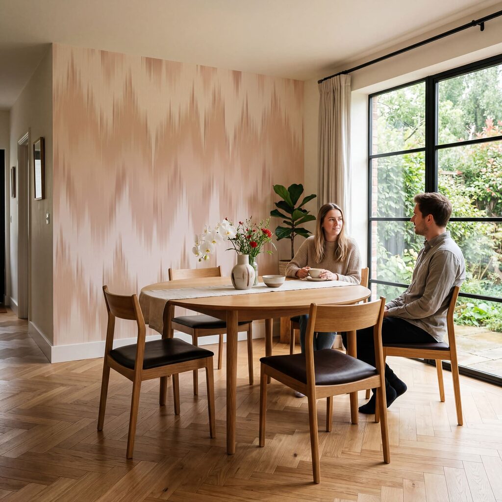 Zigzag suave de pintura — interior 3