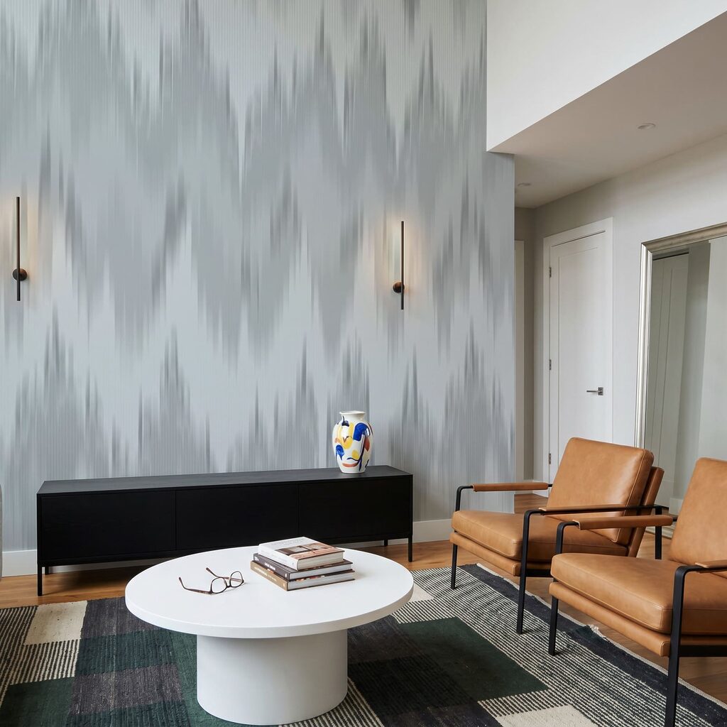 Zigzag suave de pintura — interior 2