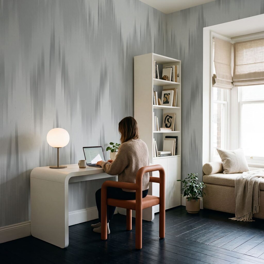 Zigzag suave de pintura — interior 3