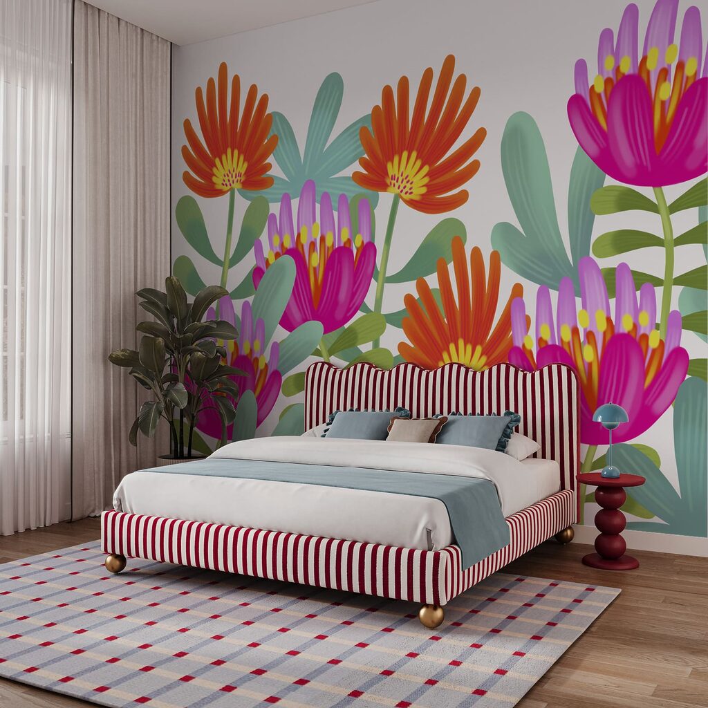 Campo de flores vivas — interior 2