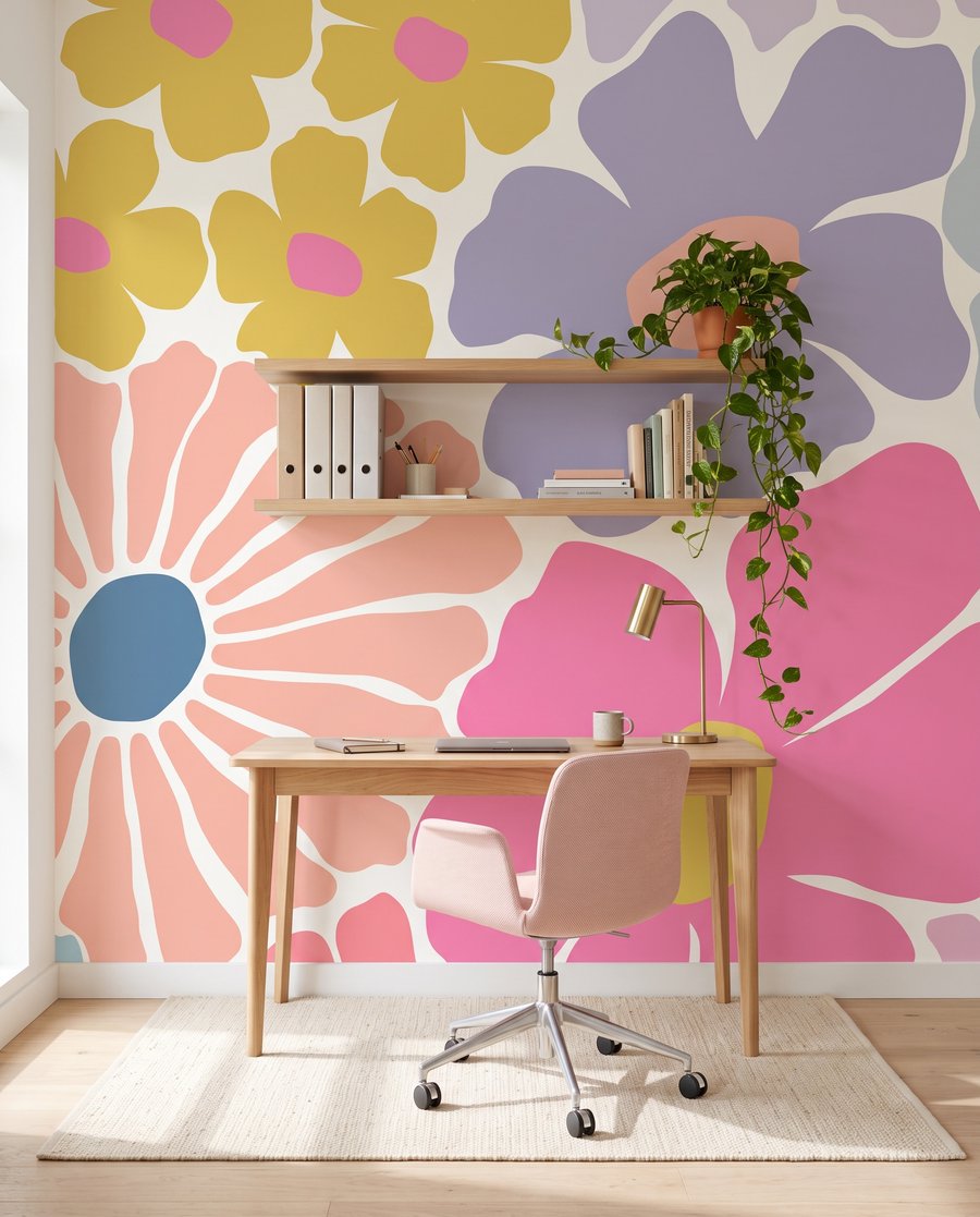Flores recortadas de color — interior 6