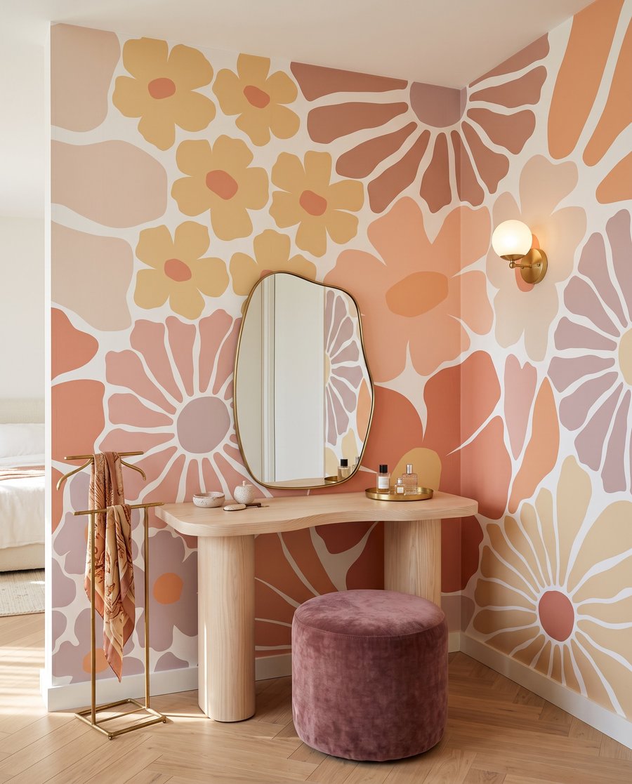 Flores recortadas de color — interior 1