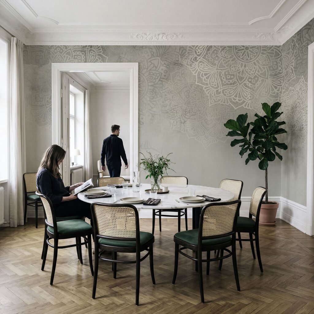 Motivos de encaje difusos — interior 4
