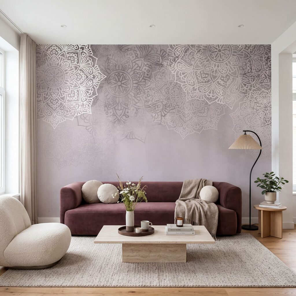 Motivos de encaje difusos — interior 1