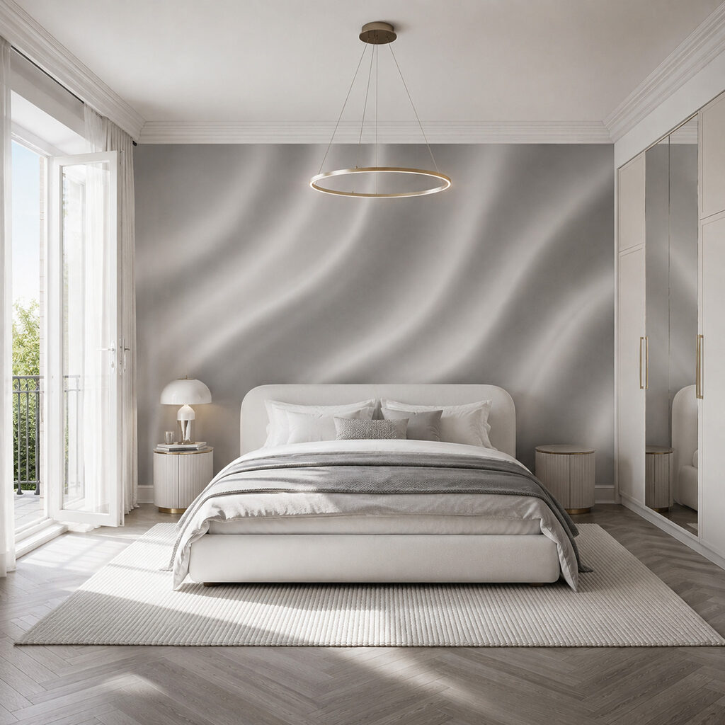 Pliegues suaves con luz — interior 1
