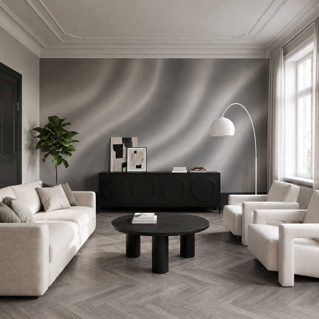 Pliegues suaves con luz — interior 2
