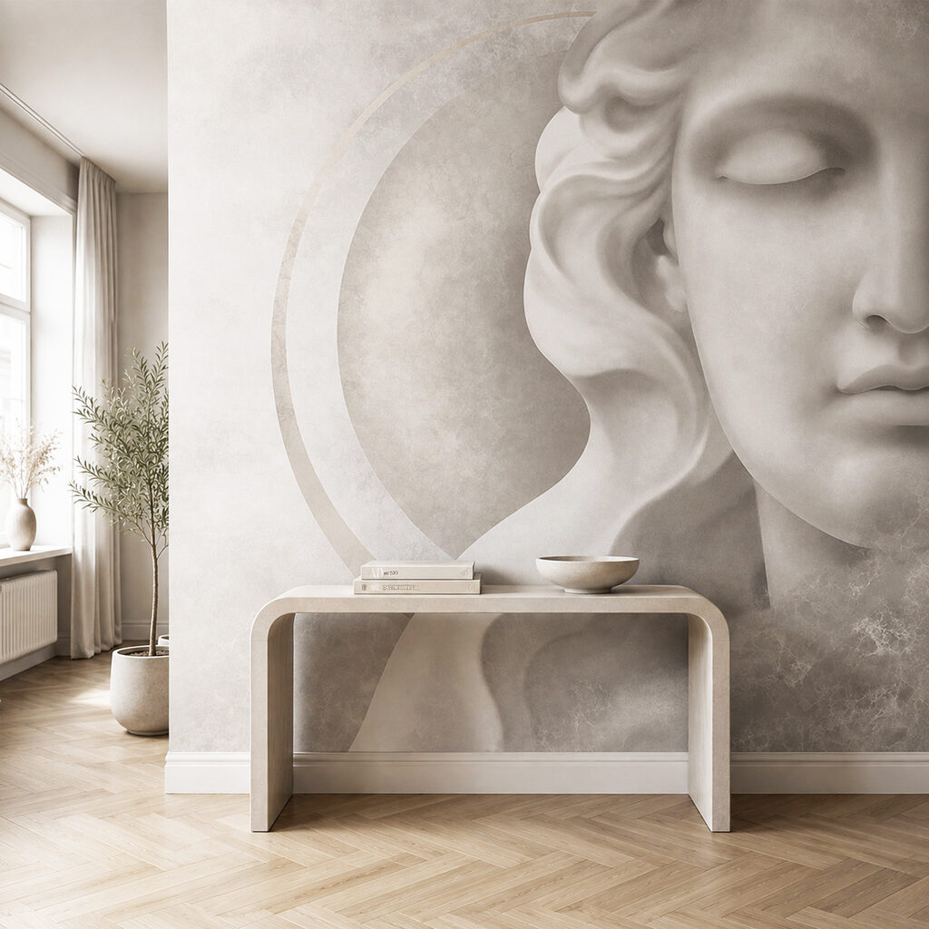 Rostro clásico y dorado — interior 3