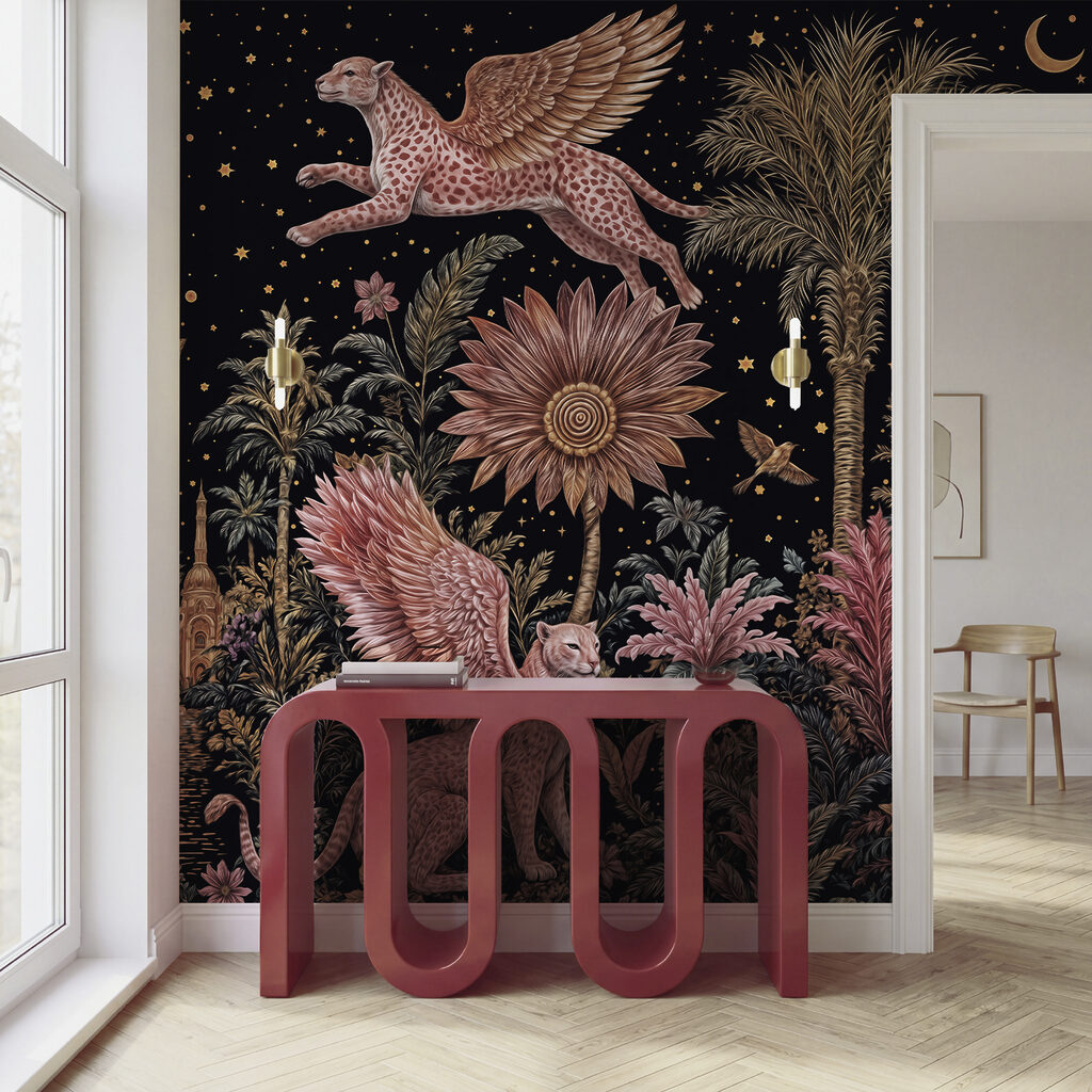 Jardín nocturno con estrellas — interior 4