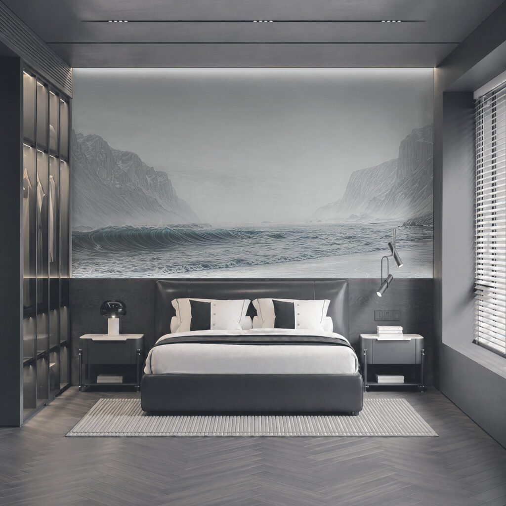 Olas entre acantilados — interior 2