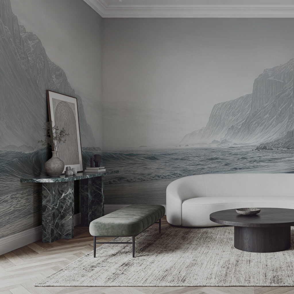 Olas entre acantilados — interior 3