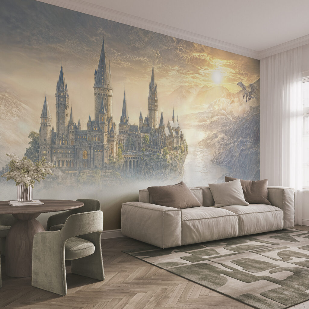 Castillo sobre la niebla — interior 3