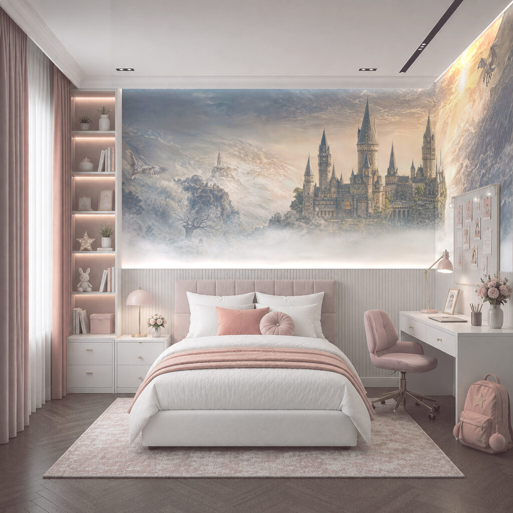 Castillo sobre la niebla — interior 4