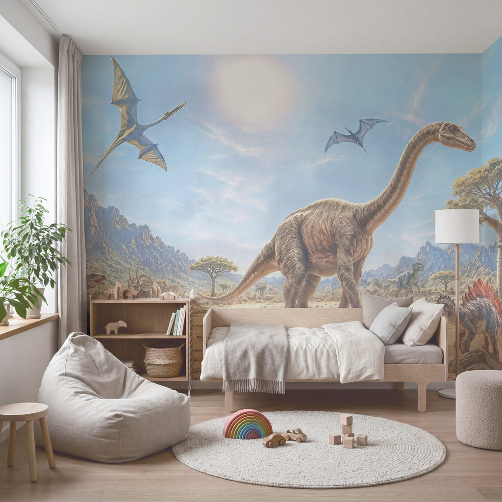 Dinosaurios junto al agua — interior 3