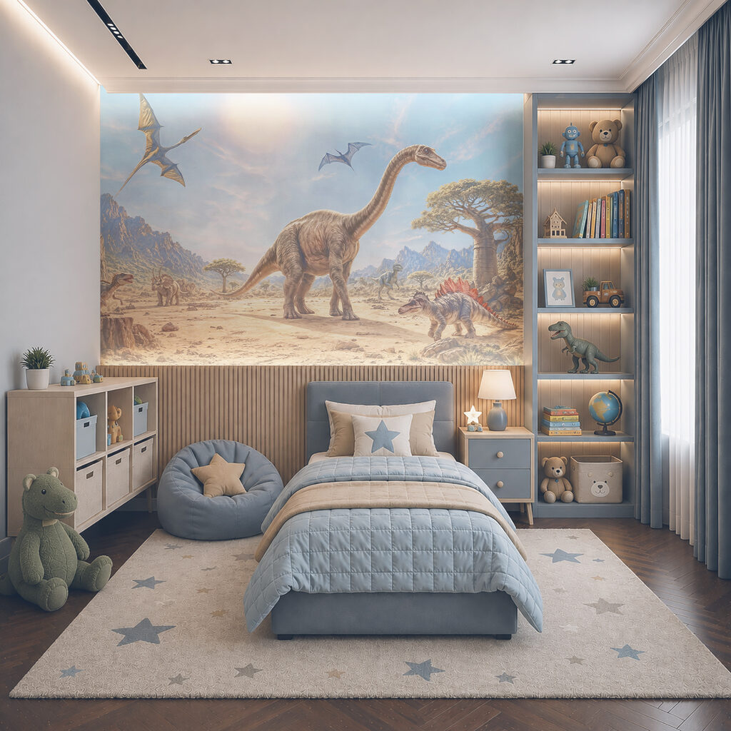 Dinosaurios junto al agua — interior 2