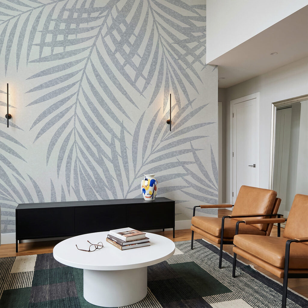 Hojas de palmera repetidas — interior 1
