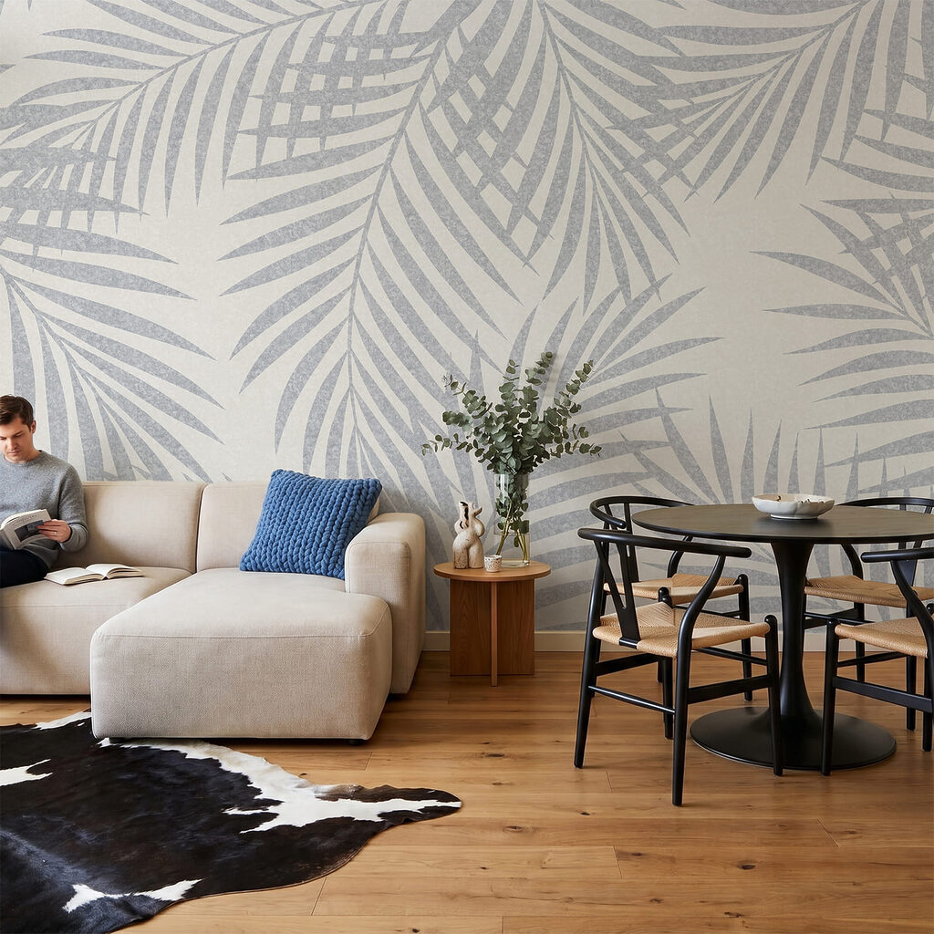 Hojas de palmera repetidas — interior 2