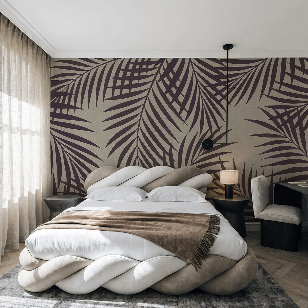 Hojas de palmera repetidas — interior 1