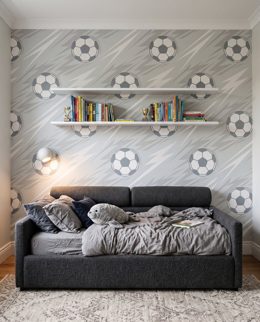 Hora de fútbol — interior 3