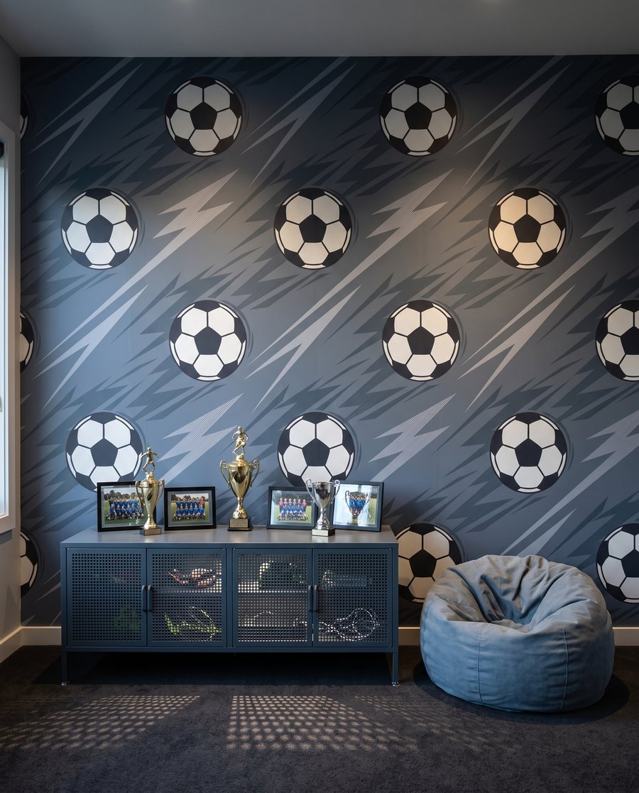 Hora de fútbol — interior 1