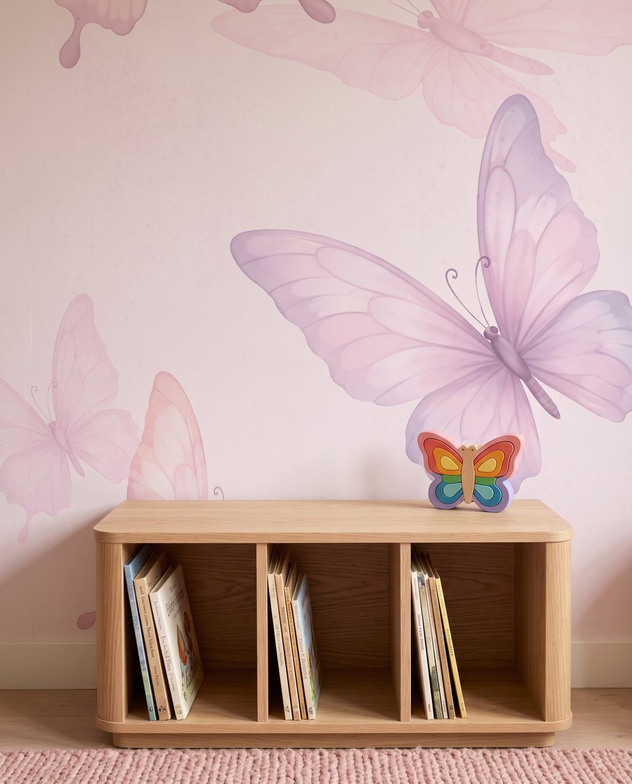 Mariposas translúcidas — detalle