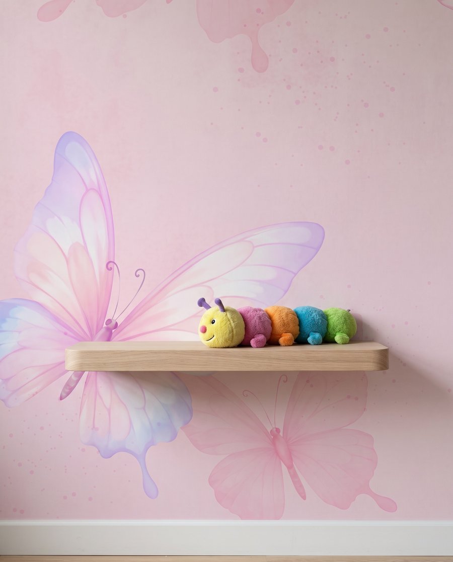 Mariposas translúcidas — detalle