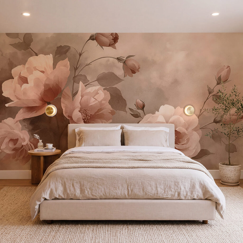 Capullos rosas y pinceladas — interior 2