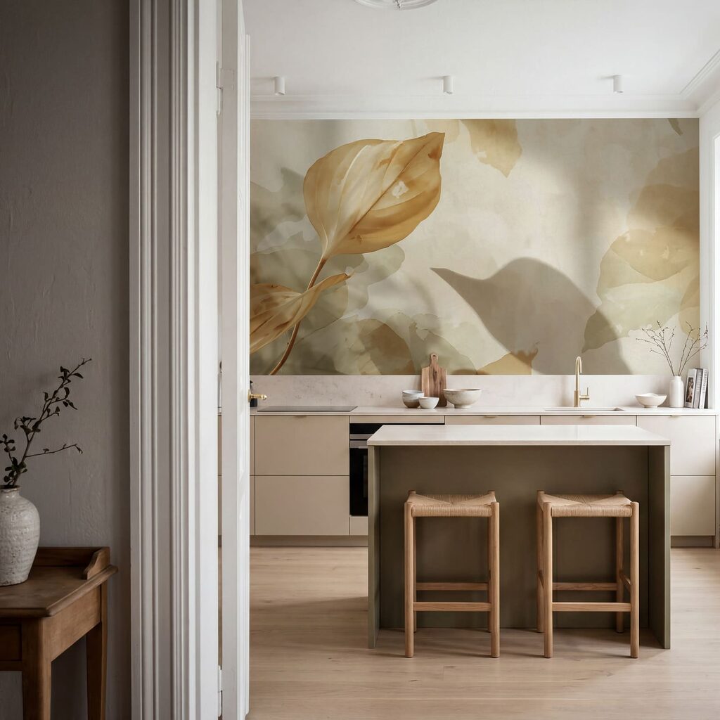 Hoja fina entre transparencias — interior 3