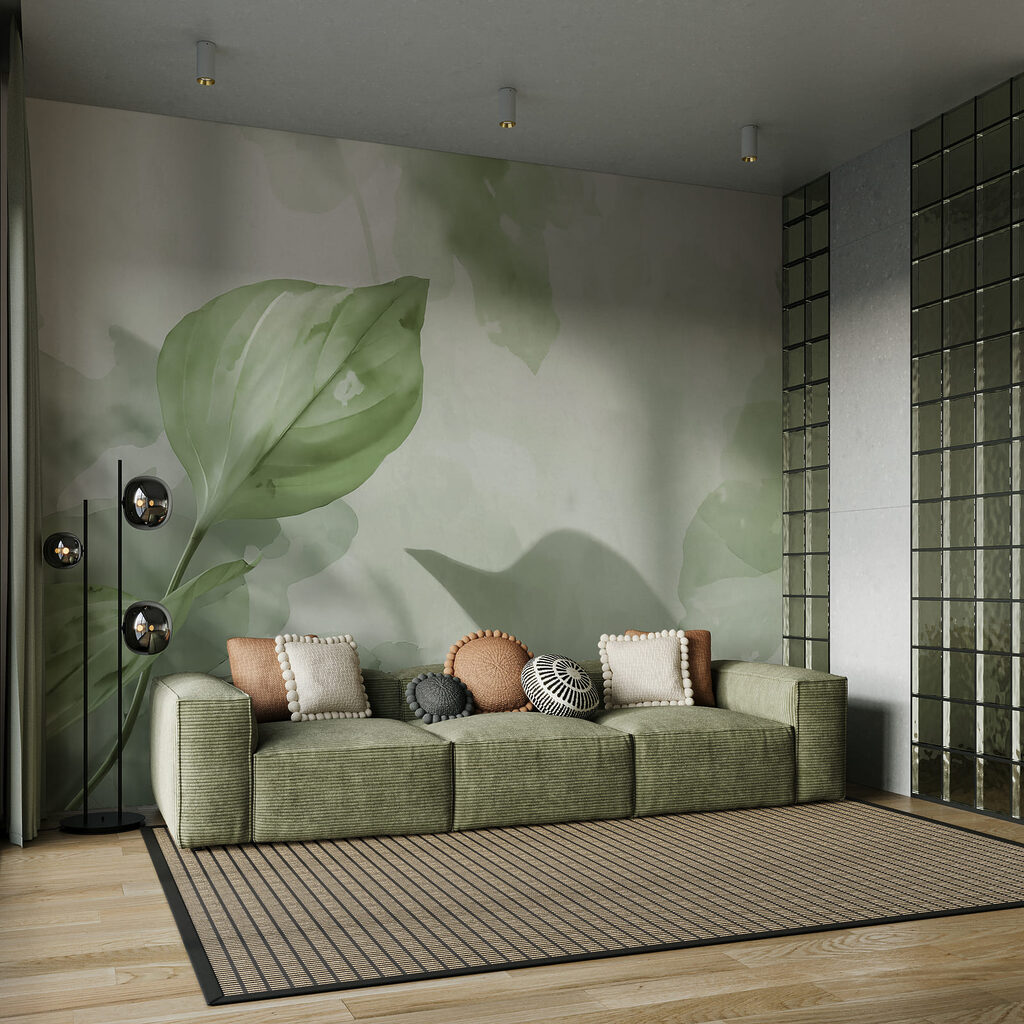 Hoja fina entre transparencias — interior 2
