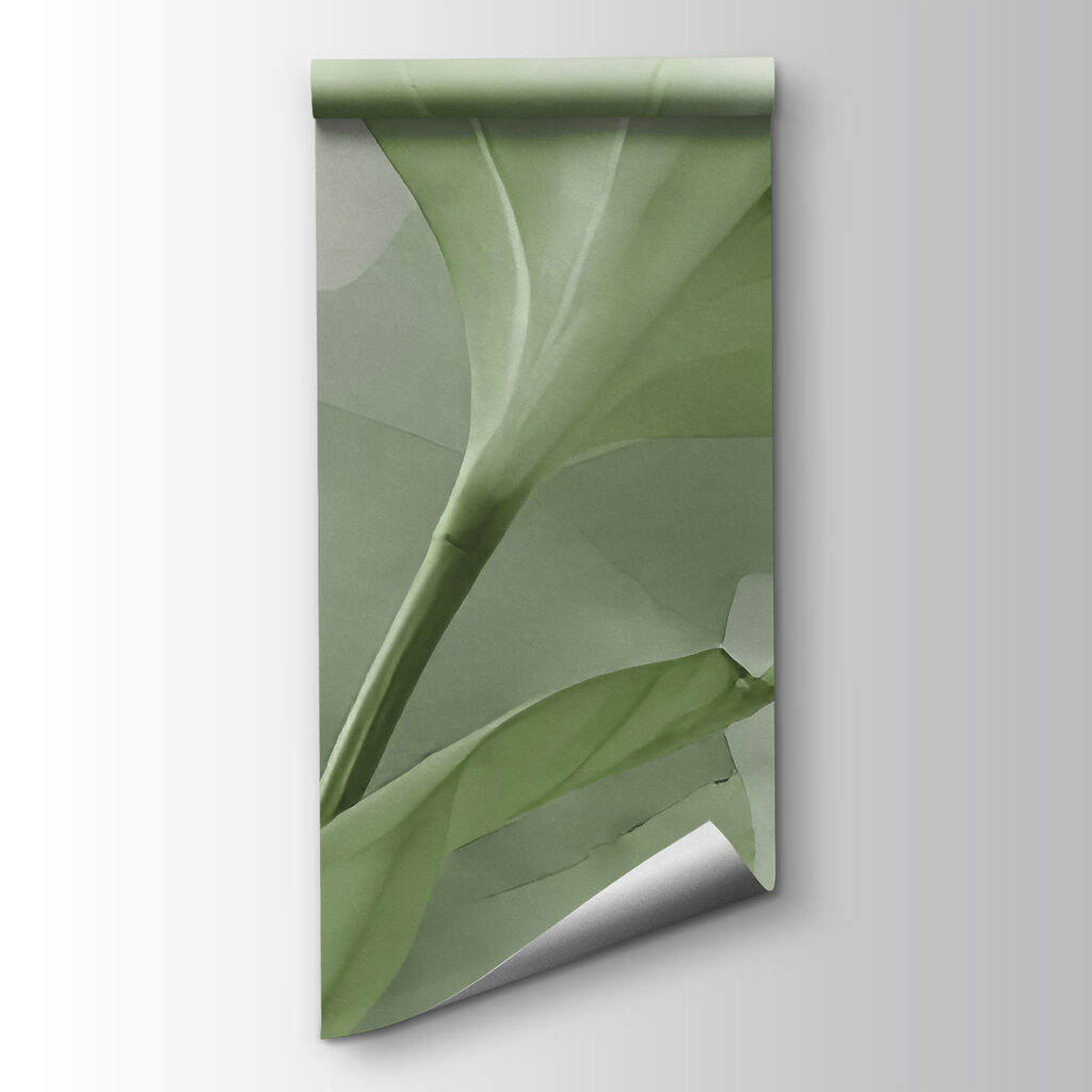 Hoja fina entre transparencias — vista del producto