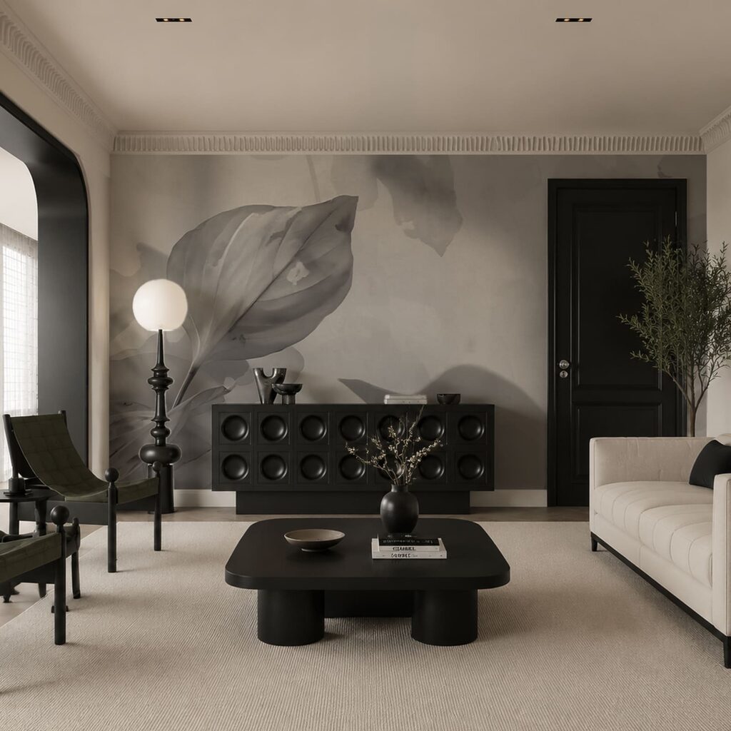 Hoja fina entre transparencias — interior 1