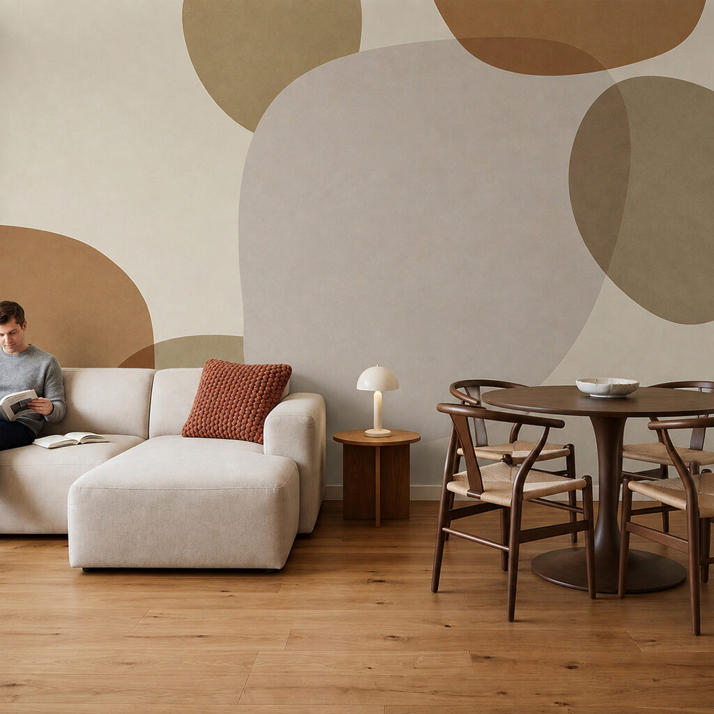 Formas redondas en tierra — interior 3