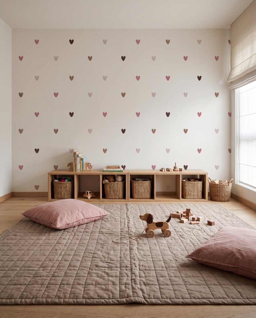 Corazones con espacio — interior 3