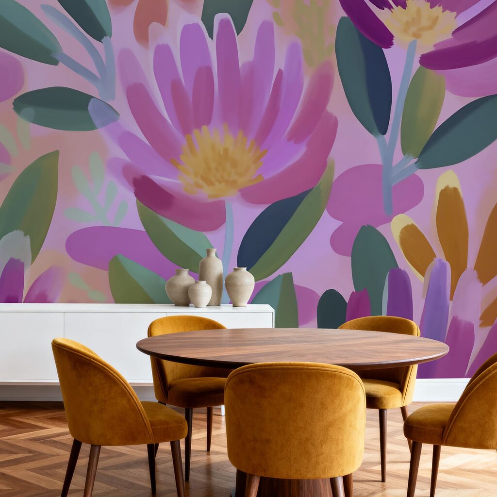 Flores en trazos anchos — interior 5