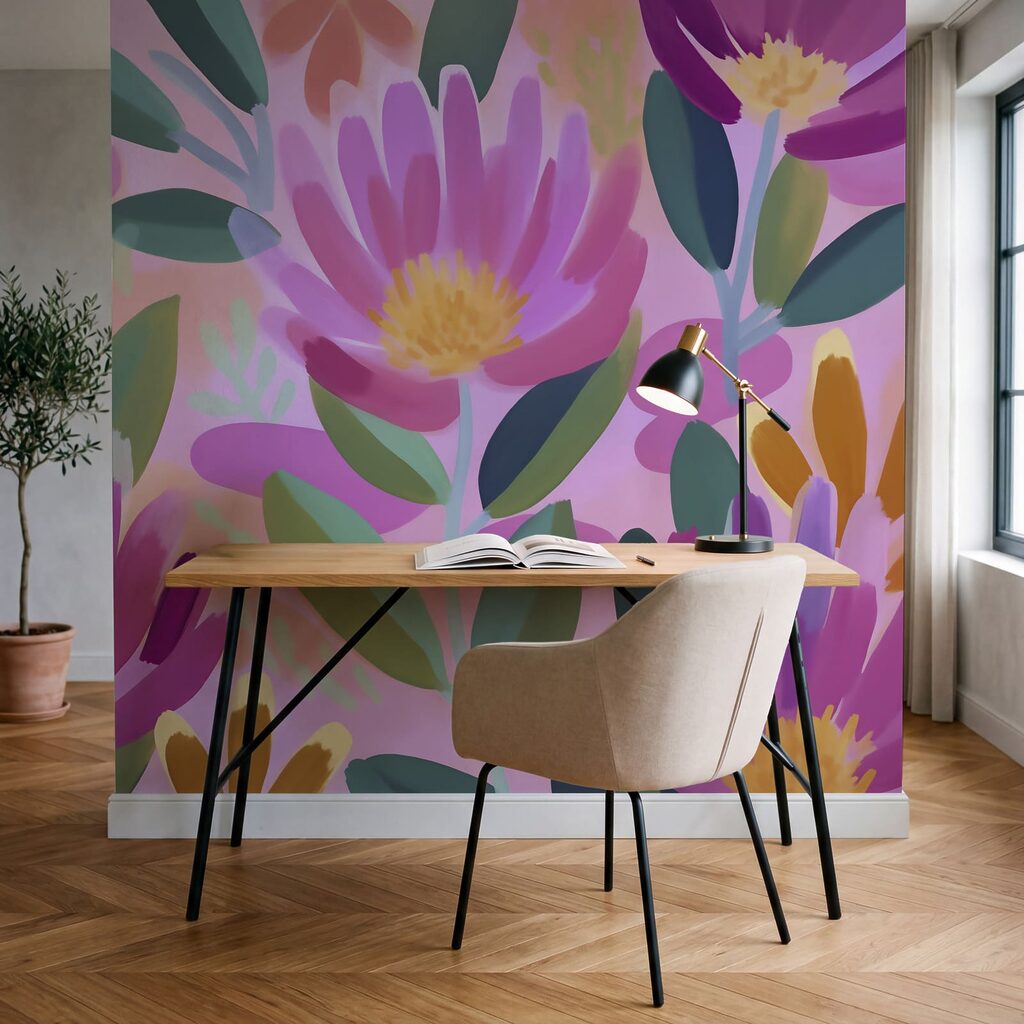 Flores en trazos anchos — interior 6